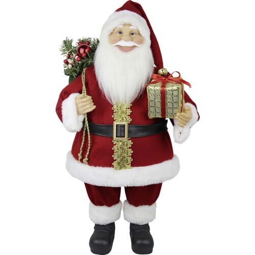 Djed Dekorativna figura Božiček z darili (rdeča, višina: 60 cm) Cene