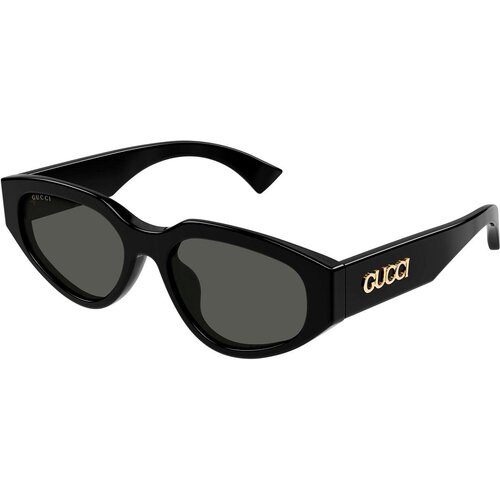 Gucci GG1845SA 001 ONE SIZE (55) Črna/Siva Slike