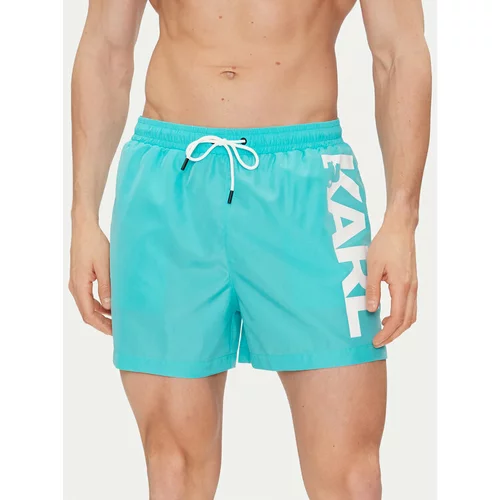 Karl Lagerfeld Kratke hlače za na plažo 230M2202 Pisana Regular Fit
