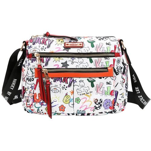 Nikky Torba za rame Just for Fun bijela 28 x 22,5 x 9,5 cm Slike