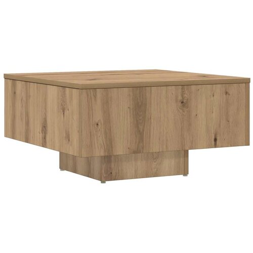  Stol za kavu Artisan hrast 60x60x31,5 cm izrađeno drvo Slike