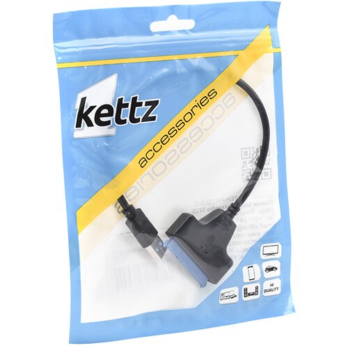Kettz USB 3.0 to Sata 22 pin Napojni Kabl NKU-K122 Cene