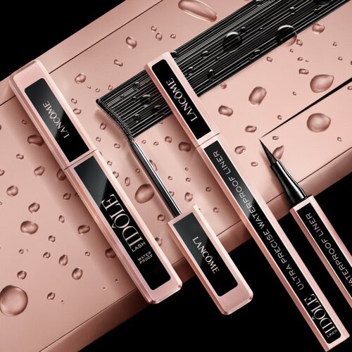 Lanc&amp;ocirc;me Id&amp;ocirc;le Lash Waterproof vodootporna maskara za volumen trepavica 8 ml nijansa 01 Glossy Black Slike