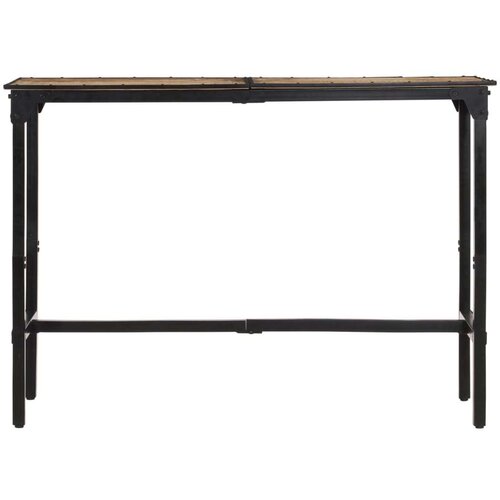 VidaXL Barski stol 150 x 55 x 107 cm od masivnog grubog drva manga Slike