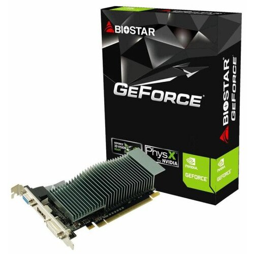 Biostar G210 1GB GDDR3 64 bit DVI/VGA/HDMI G210-1GB D3 LP grafička kartica Slike