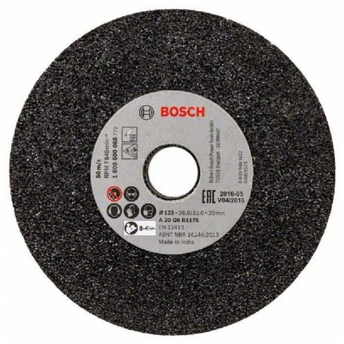 Bosch brusna ploča za ravnu brusilicu 1608600069, 125 mm, 20 mm, 24 Cene