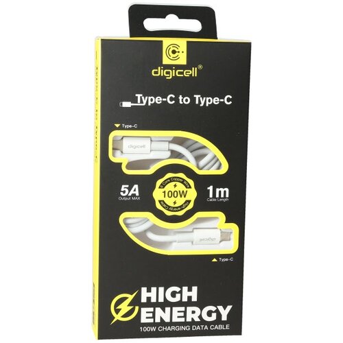  Digicell High Energy USB Cable Type-C to Type-C 100W 1M Cijene