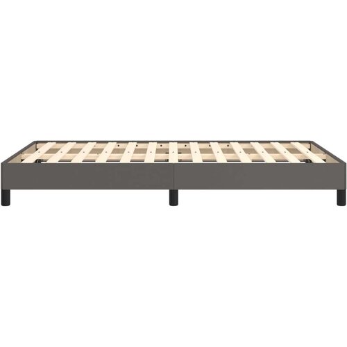 VidaXL Okvir kreveta sivi 120 x 190 cm od umjetne kože Slike