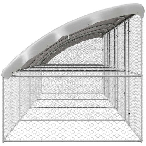  za pse 4 pcs Srebrno 8 x 2 x 2 m Pocinčani čelik Slike