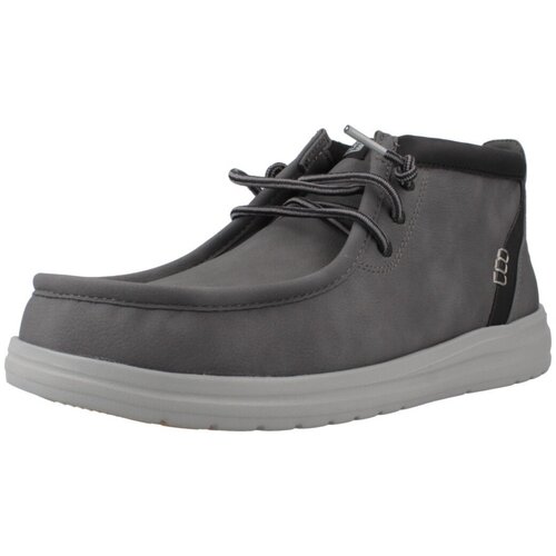 Hey Dude Čevlji Derby WALLY MID GRIP R CLASSIC Siva Cene