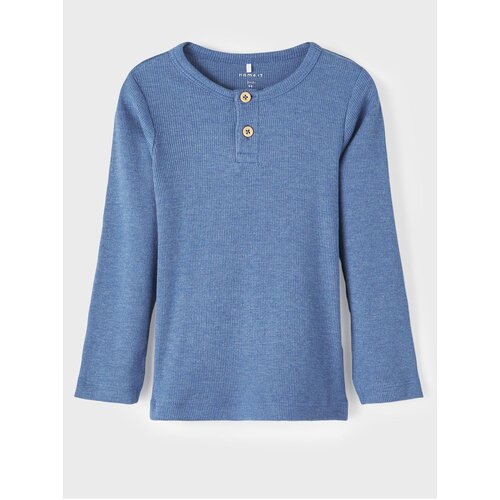 Name it Blue Girls&amp;#039; Ribbed T-Shirt Kab - Girls Slike