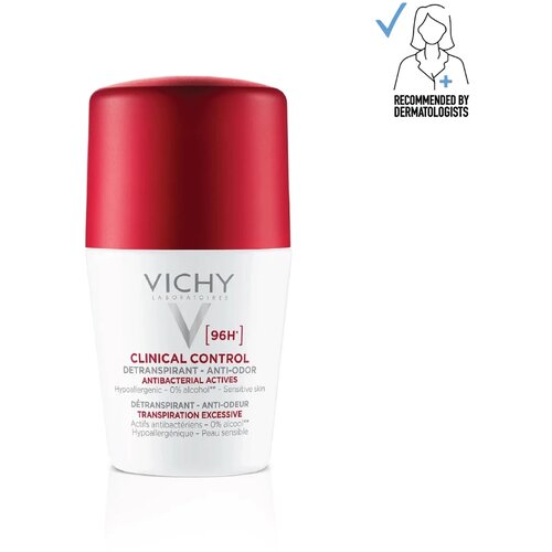 Vichy Clinical Control Detranspirant Anti-Odor 96H antiperspirant roll-on 50 ml za žene Cene