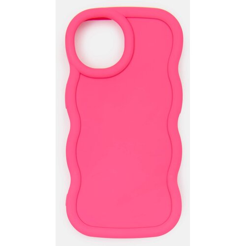 Sinsay Jednobojna maskica za iPhone 15 s valovitim rubom Slike