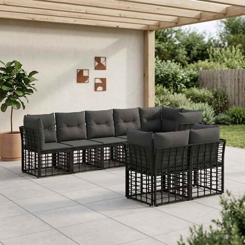  Set vanjskih sofa Poliester Slike
