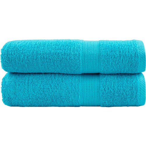 Premium ručnici za ruke SOLUND 2 kom. tirkizni 50x100 cm 600 g/m&amp;sup2; - Tirkizna 50 x 100 cm 2 Slike