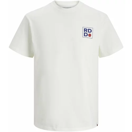 R.D.D. ROYAL DENIM DIVISION Majica 'Aaron' modra / rdeča / bela