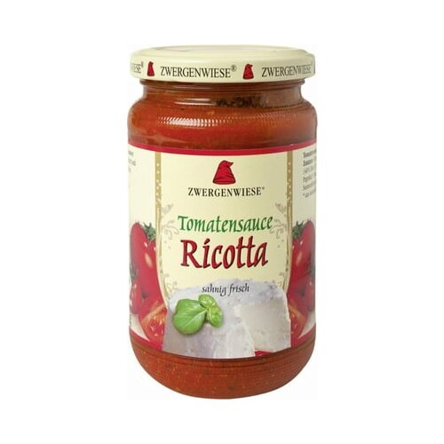 Zwergenwiese Bio paradižnikova omaka Ricotta Cene