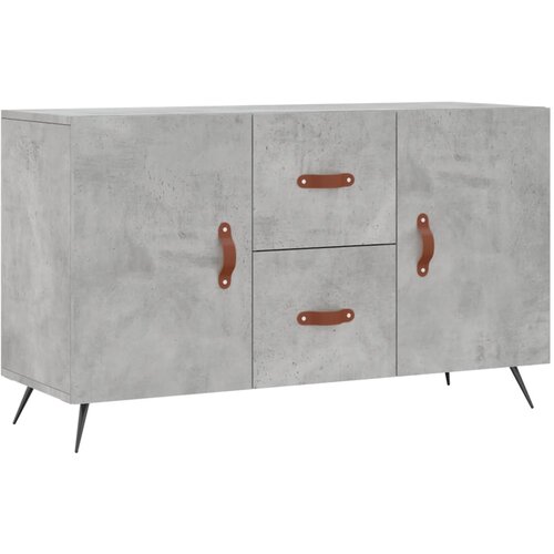 Maison Chic Komoda - Predalnik betonsko siva 100x36x60 cm inženirski les, (21721661) Cene