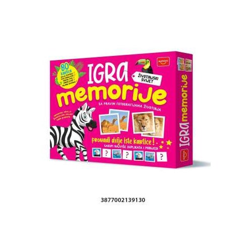 Kumaro MEMORIJA ZIVOTINJSKI SVET Slike