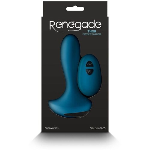 New Sensations Novelties Stimulator Prostate Renegade Thor Teal Cene