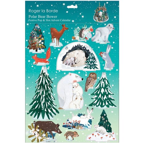 Roger la Borde Adventni koledar Polar Bear Bower &amp;ndash; Slike