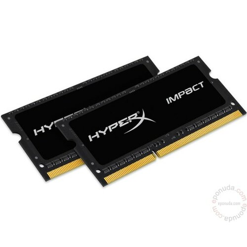 Kingston SODIMM DDR3 16GB (2x8GB kit) 1600MHz HX316LS9IBK2/16 dodatna memorija za laptop Slike