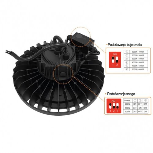 Bb Link led reflektor HB07-200W-4000K-IP65 Slike