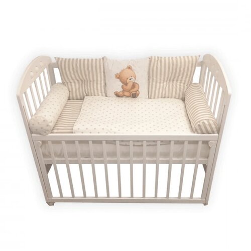 Baby Textil komplet posteljina za krevetac Piccolino Bež Slike