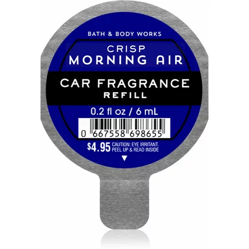 Bath & Body Works Crisp Morning Air miris za auto zamjensko punjenje 6 ml