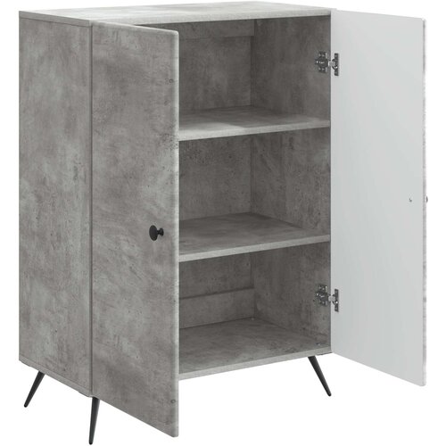  Kreveta Betonska siva 66 x 34,5 x 90 cm Konstruirano drvo Slike