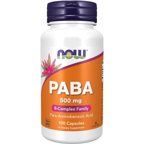 Now Foods PABA NOW, 500 mg (100 kapsul) Cene