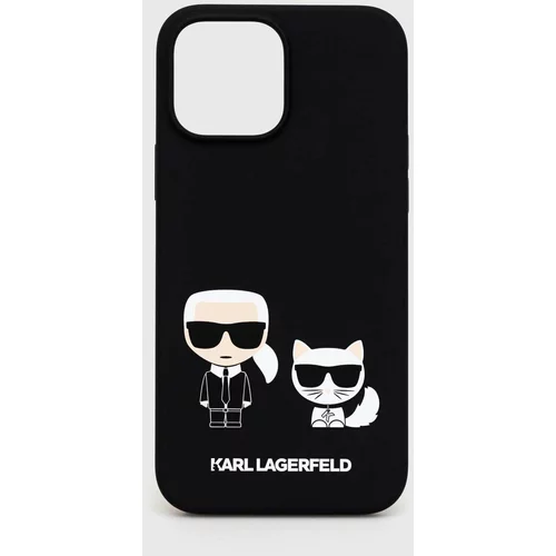 Karl Lagerfeld Etui za telefon iPhone 13 Pro Max 6,7'' črna barva