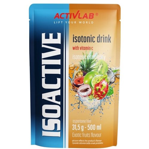 ACTIVLAB Izotonik u prahu Isoactive egzotično voće (31,5 g) Slike