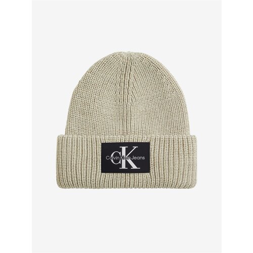 Calvin Klein Beige Women&amp;#039;s Woolen Winter Cap Jeans - Women Slike