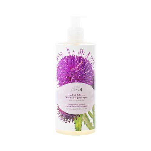 100% Pure Burdock &amp;amp; neem &amp;scaron;ampon za zdravo lasi&amp;scaron;če - 390 ml Slike