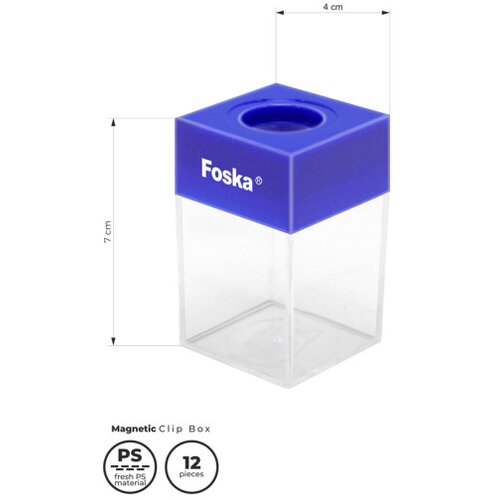  Kutija za spajalice foska ng891 color ( 79581 ) Cene