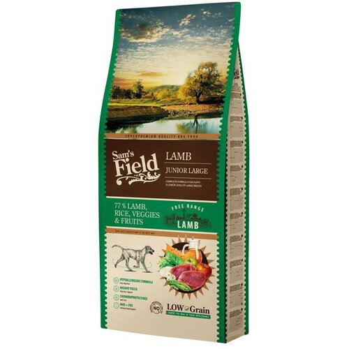 Sam's Field Large Junior Jagnjetina 13kg Cene