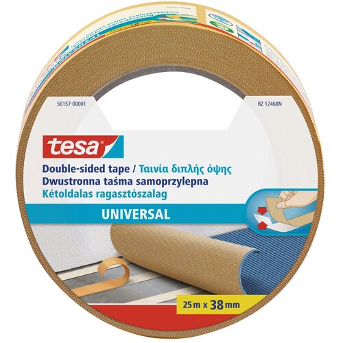Tesa Obostrano ljepljiva traka UNIVERZALNA 38MM/25M Slike