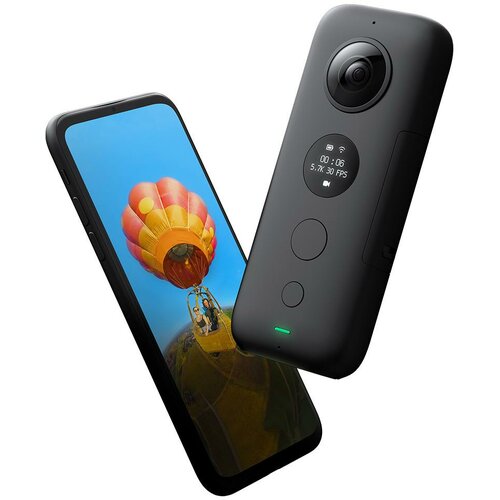 Insta360 One X akciona kamera + Dive case + selfie stick Slike