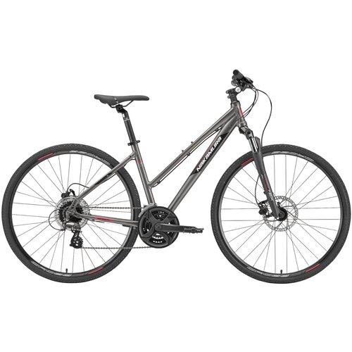 Nakamura platinum 3.2 w, ženski treking bicikl, siva 2023220 Slike