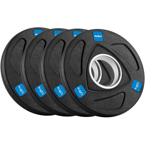 Rebel ACTIVE Gumirani liveni olimpijski tegovi ploče set 4x1.25kg / 51mm RBA-2107 Cene
