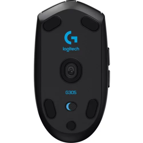 Logitech miška G305 lightspeed brezžična gaming, črna