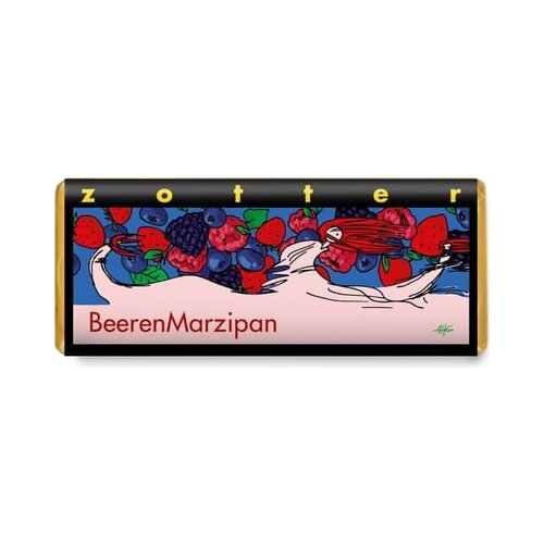 Zotter Schokoladen Bio čokolada &amp;quot;jagodni marcipan&amp;quot; Slike