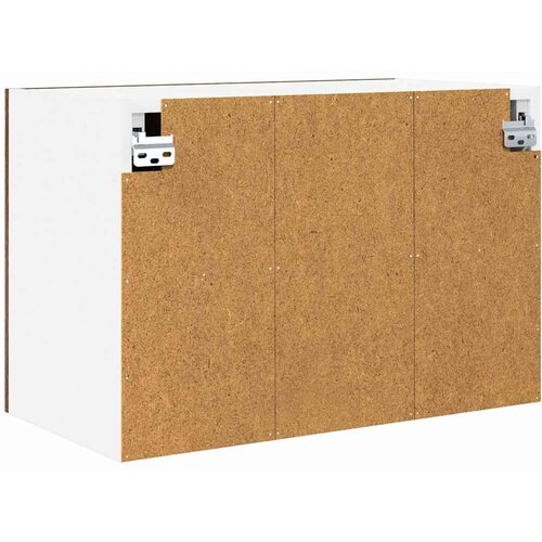  ormarić 2 pcs Dimljeni hrast i bijela 60 x 31 x 40 cm Slike