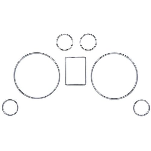 Oem Prstenovi za tablu Audi A3 (96-03) / Audi A4 B5 (1995-2001) / A6 (97-04), Hrom Cene