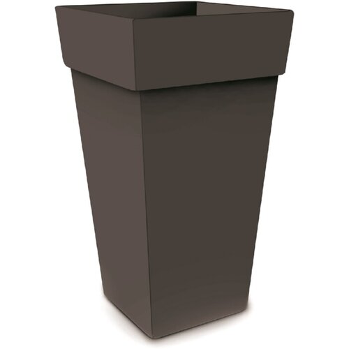 BLUMAX visoka kvadratna posuda za biljke Melrose (Vanjska dimenzija (D x Š x V): 40 x 40 x 50 cm, Plastika, Antracit) Cijene