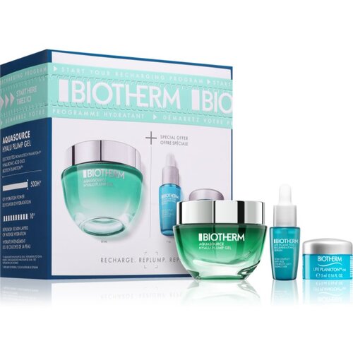 Biotherm Aquasource Hyalu Plump Gel darilni set za ženske Cene