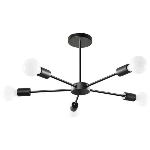 Toolight svjetiljka pauk 5 crna APP1024-5CP Slike