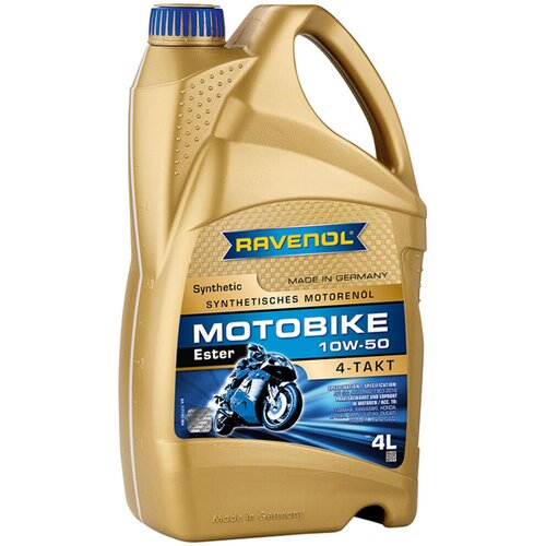 RAVENOL Motorno ulje Motobike 4-T Ester 10W-50, 4 l Cene