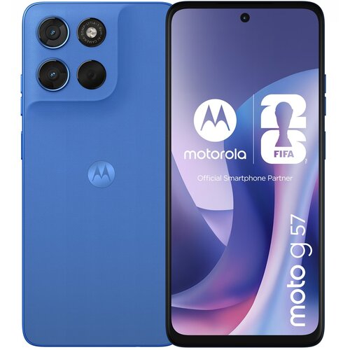 Motorola moto g57 17.1 cm (6.72) Dual SIM Android 16.0 5G USB Type-C 8 GB 256 GB 5200 mAh Blue Cijene